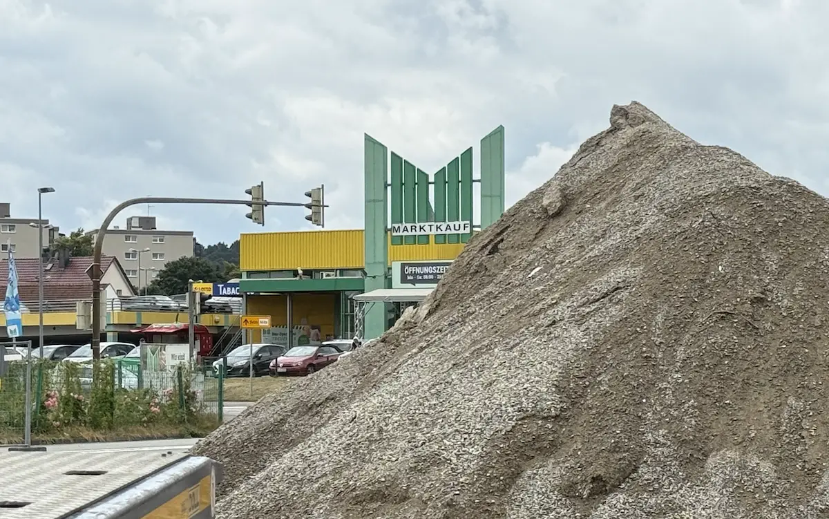 Marktkauf: die größte Baustelle in Belm