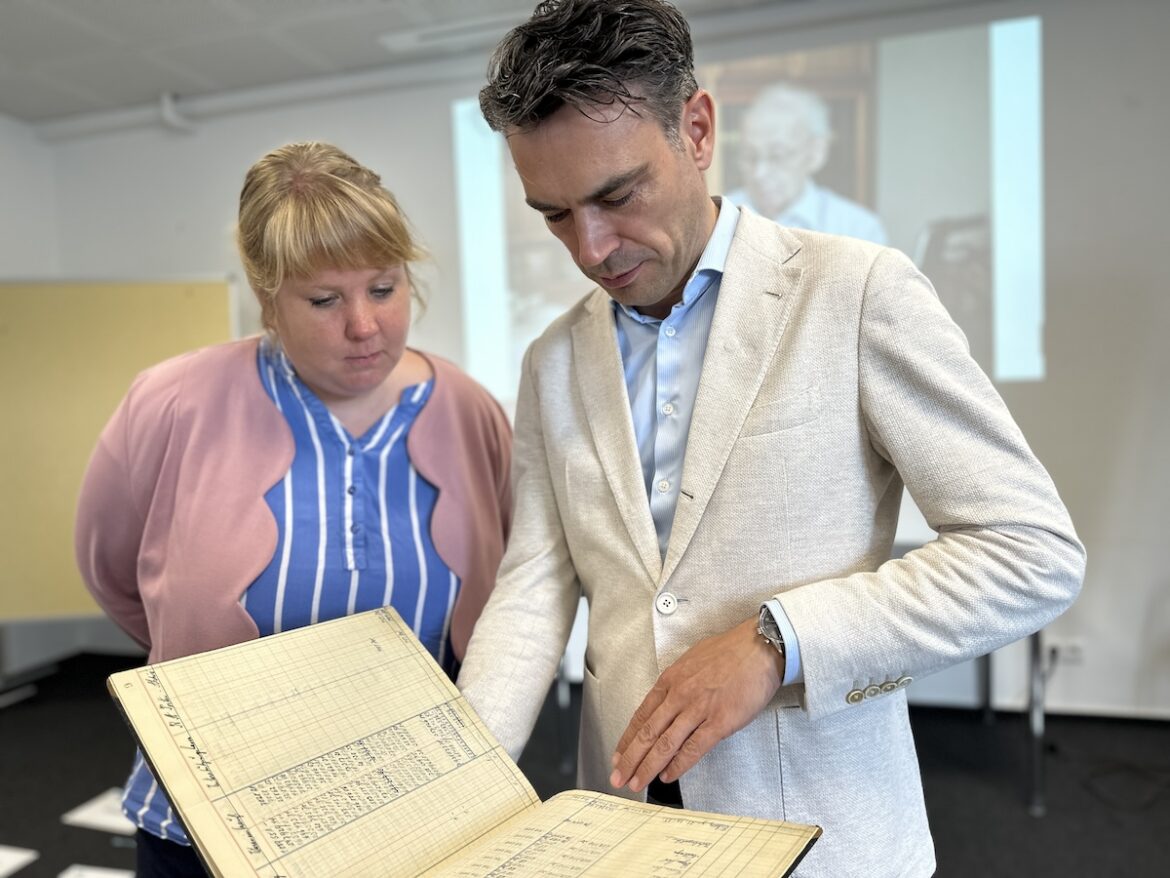 L&T Geschäftsführer Mark Rauschen (re.) und Katharina Müller-Spirawski (Zweitzeugen e.V.)