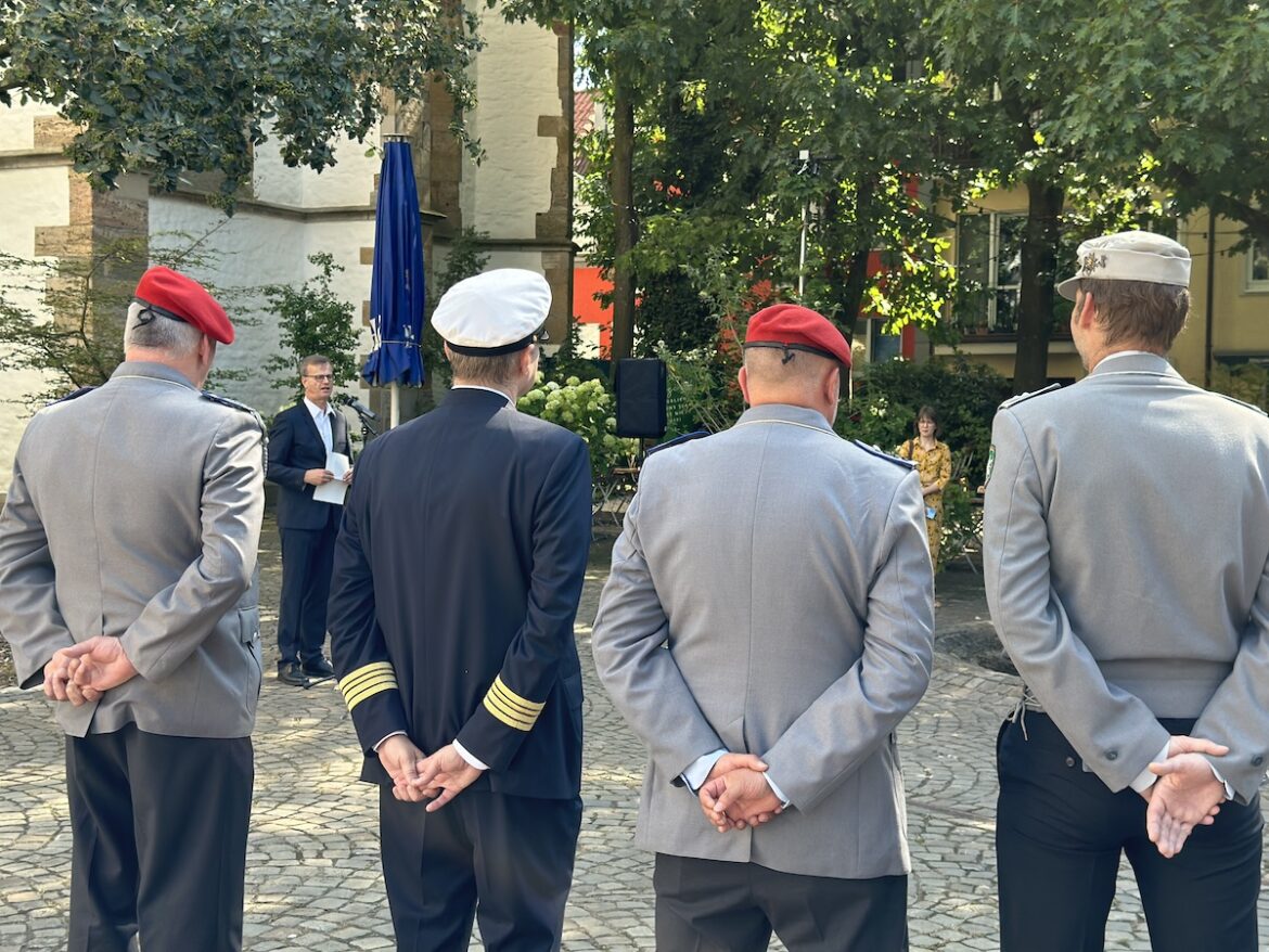 Reservisten der Bundeswehr am 20. Juli in Osnabrück