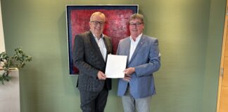 André Schüller und Eckhard Berkemeyer. / Foto: Lisa Knemeyer.