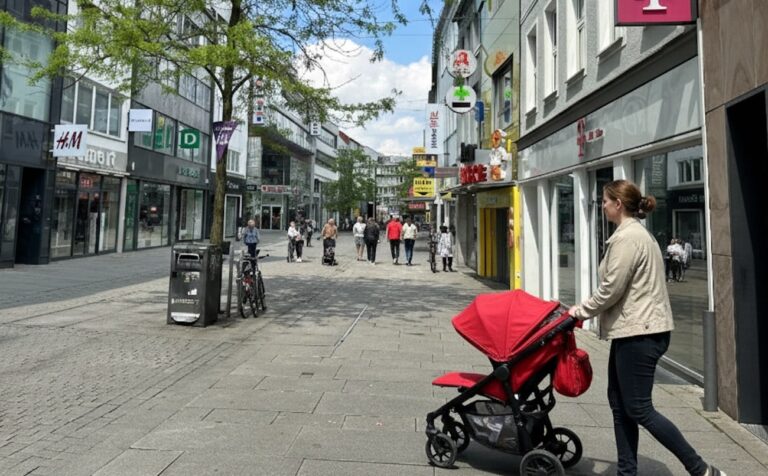 mit dem Kinderwagen in Osnabrück