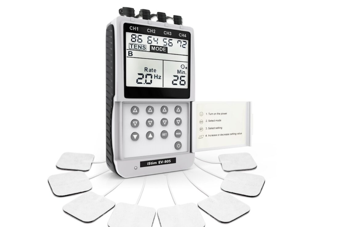 Der iStim EV-805 kombiniert die TENS mit der EMS-Therapie