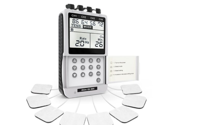 Der iStim EV-805 kombiniert die TENS mit der EMS-Therapie
