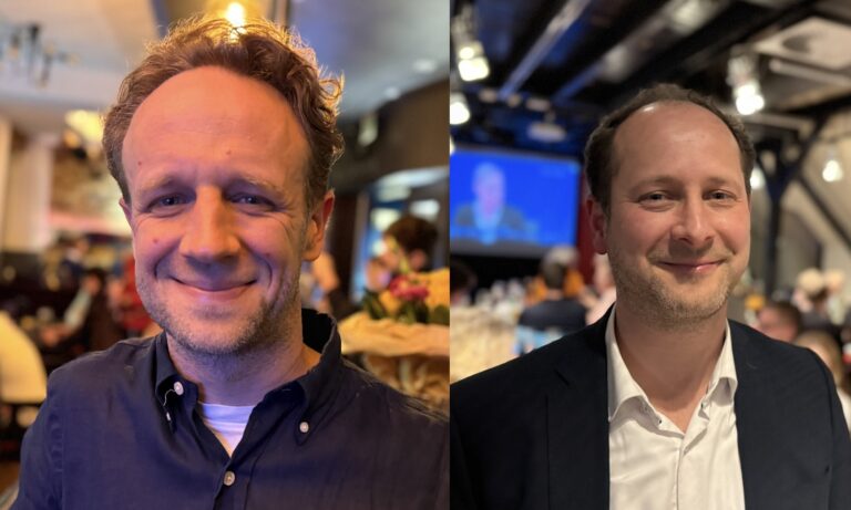 Daniel Jutzi (FDP) und Thomas Vaupel (SPD)