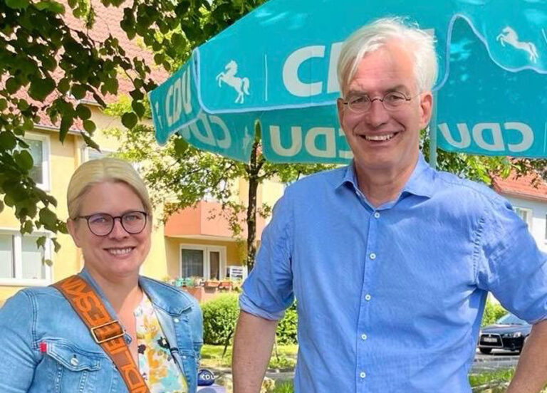 Verena Kämmerling und Mathias Middelberg (beide CDU)