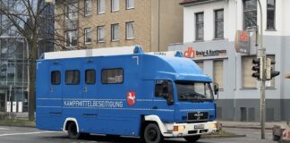 Mobile Zentrale der Kampfmittelbeseitigung in Osnabrück / Foto: Pohlmann