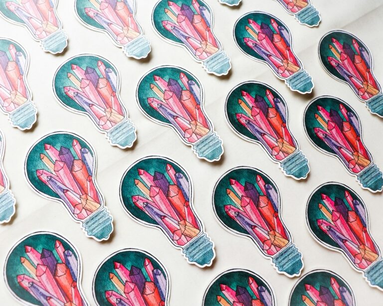 Sticker-Bogen