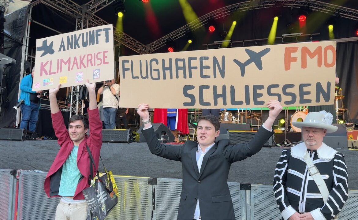 XR Aktivisten stören Eröffnung der Maiwoche