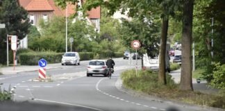 Überholverbot Knollstraße / Foto: PI Osn abrück