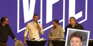 Timo Beermann spricht beim VfL-Fan-Dialog