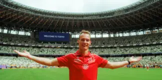 Florian Kroll in Tokio. / Foto: Torben Flatemersch