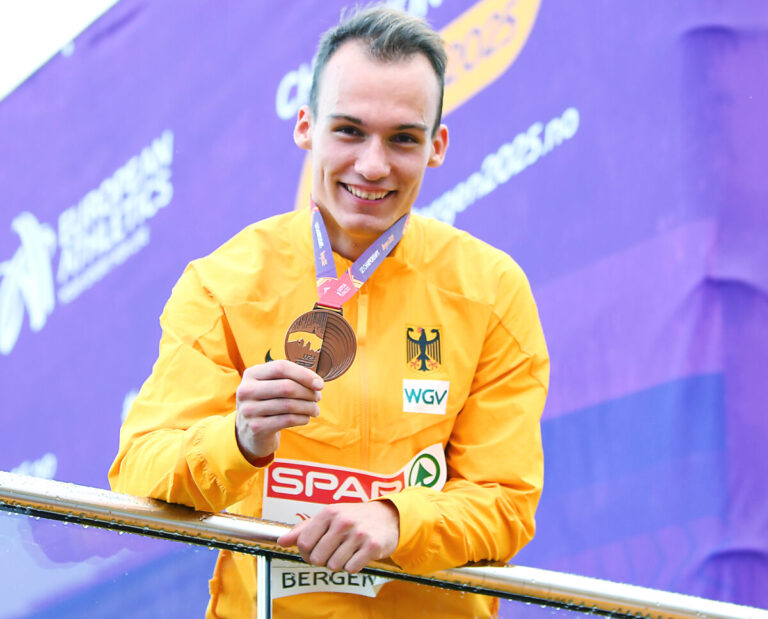 Leichtathlet Florian Kroll gewinnt Bronze bei der U23-EM