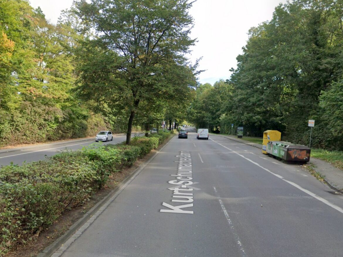 Kurt-Schumacher-Damm / Foto: Google Street View