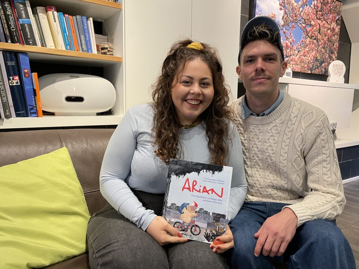 Lars Linnhoff und Louisa Erbes. / Foto: Dominik Lapp