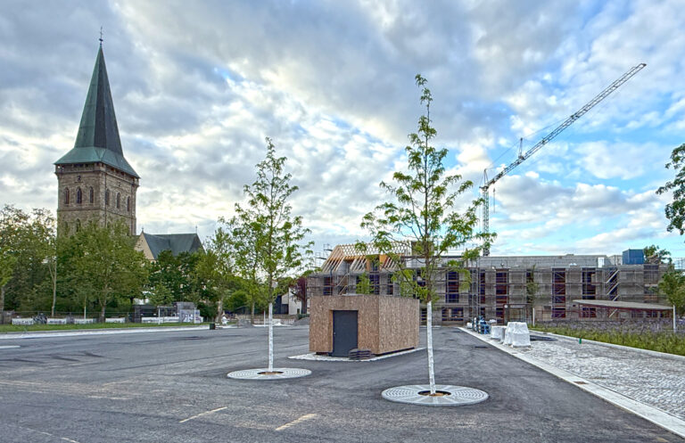 Ledenhof asphaltiert in Innenstadt