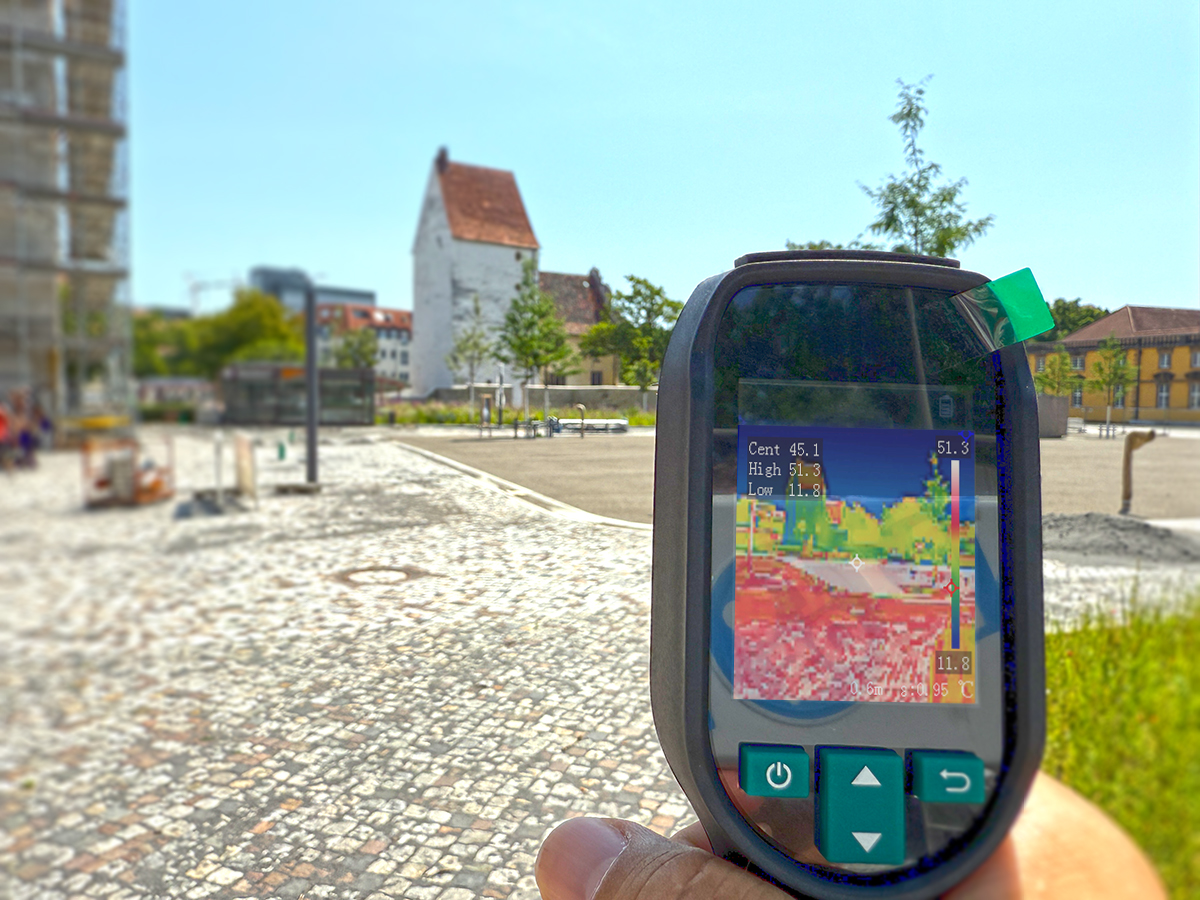 Wärmebildkamera zeigt neuen Ledenhof, 02.07.2025, Foto: Pohlmann