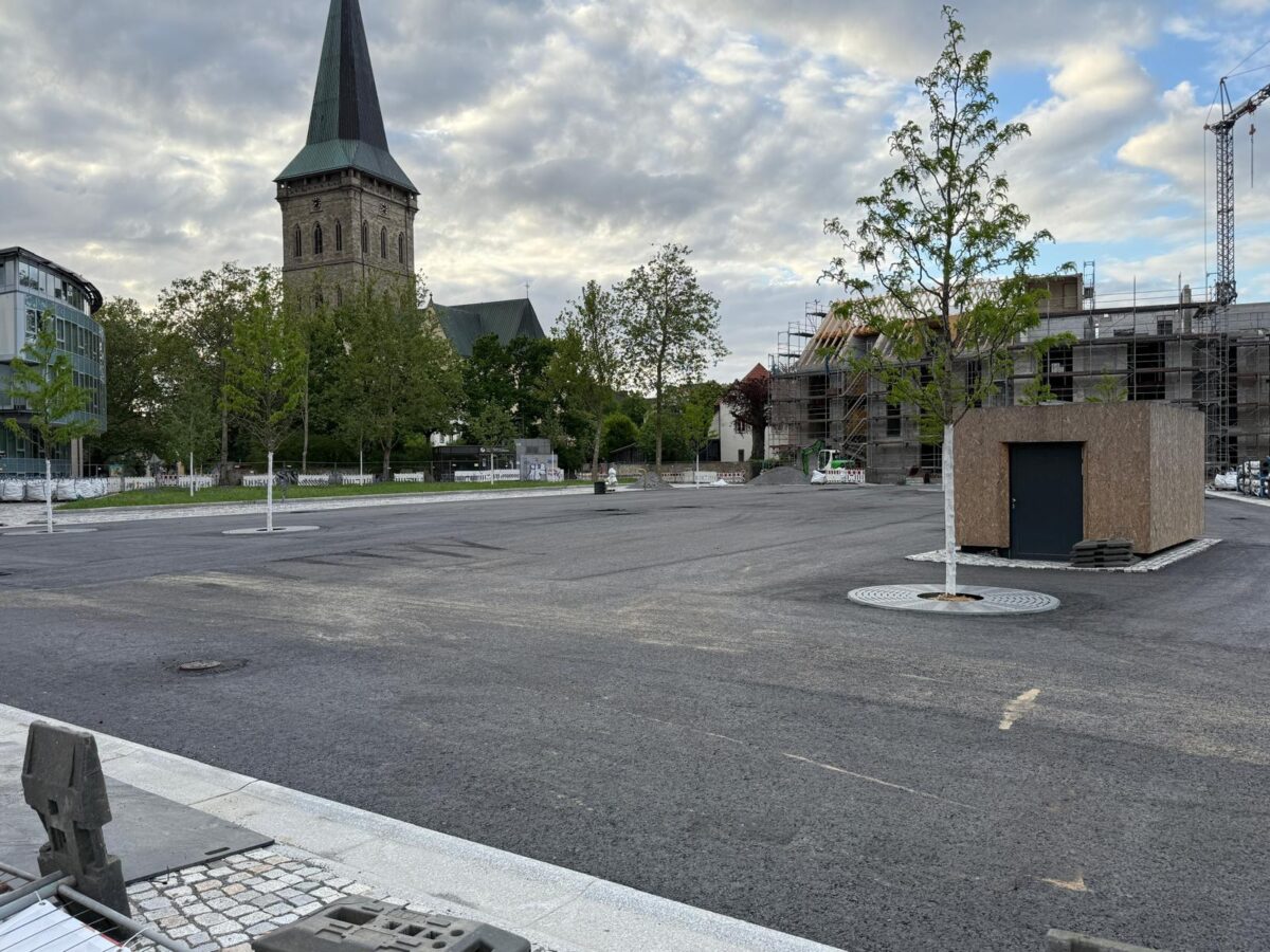 Viel Asphalt auf dem Ledenhof. / Foto: Pohlmann