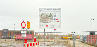 Baustelle Lok-Viertel Osnabrück