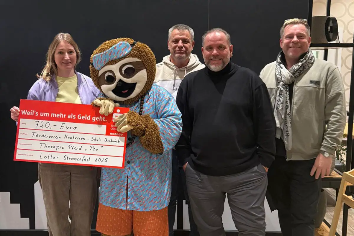 Lotterstraßenfest bringt 720 Euro für guten Zweck