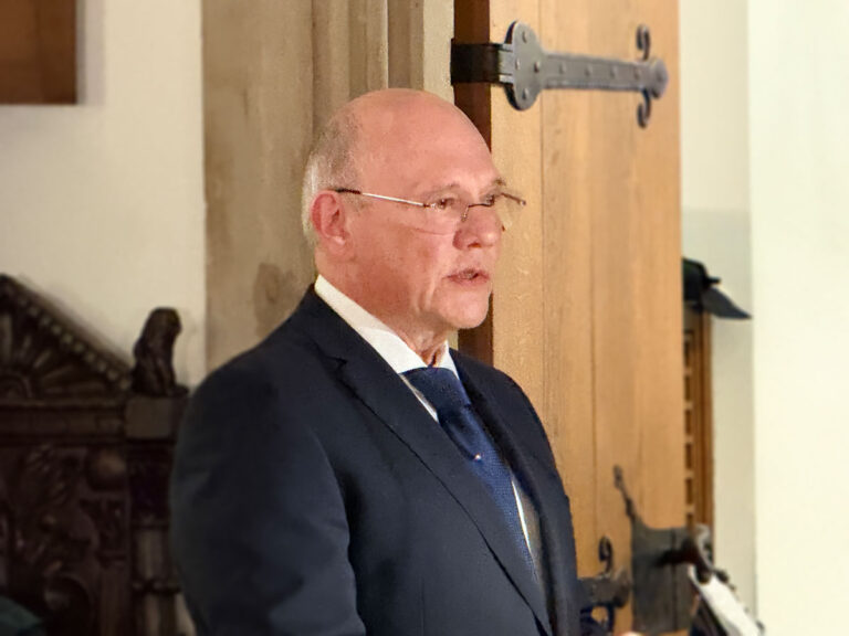 Michael Grünberg beim Handgiftentag 2026 in Innenstadt