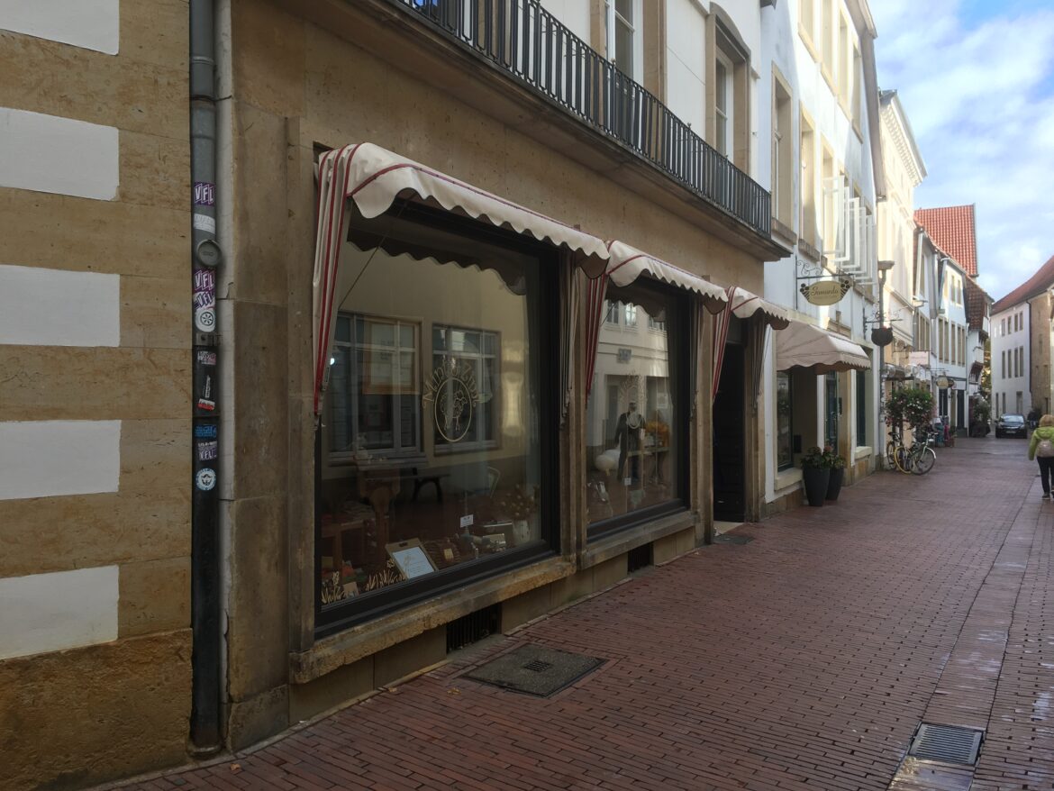 „Mint & Zimt“ in der Heger Straße. / Foto: Dominik Lapp