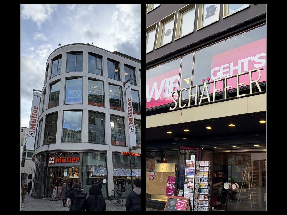 Müller und Schäffer in der Osnabrücker City