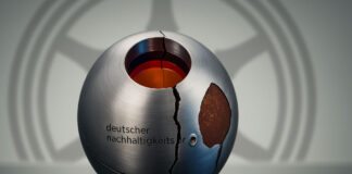 Nachhaltigkeitspreis beschädigt