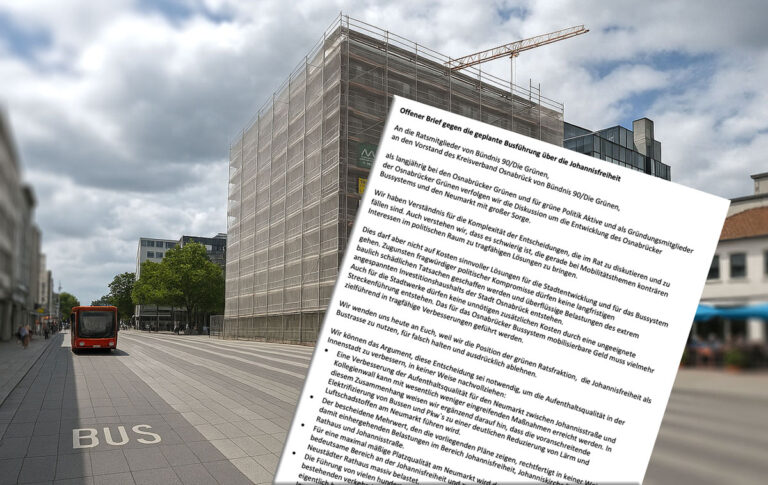 Offener Brief zum Neumarkt Osnabrück in Osnabrück (Gesamtstadt)