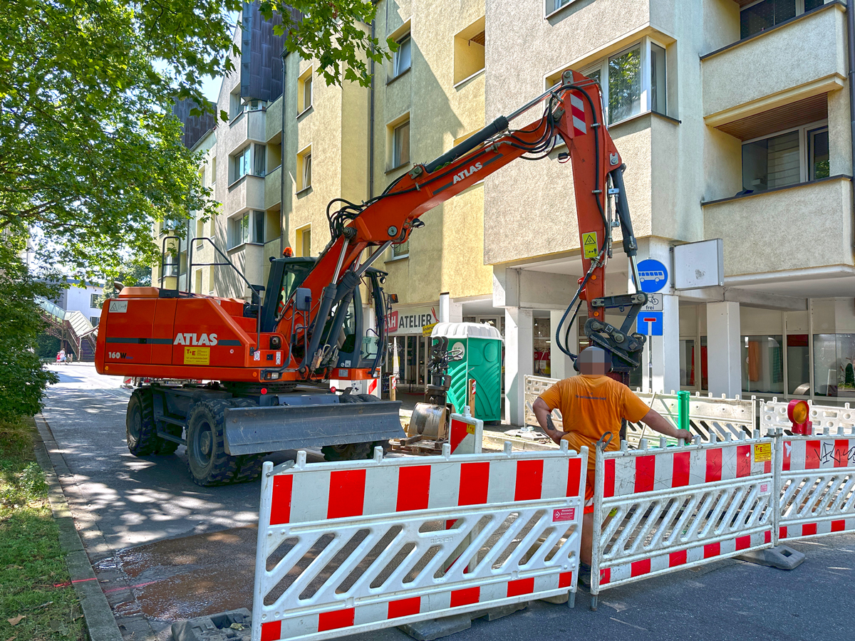 Notfallreparatur Dielingerstraße