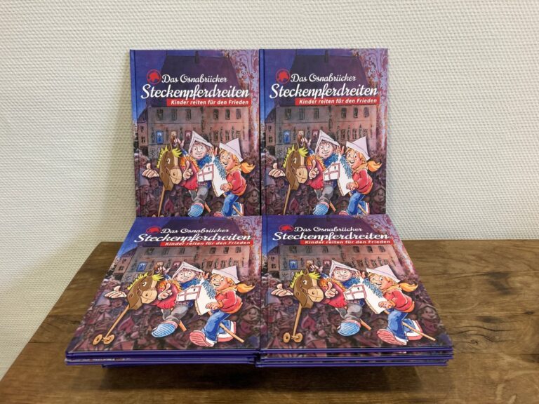 Das neue Buch zum Steckenpferdreiten. / Foto: Dominik Lapp
