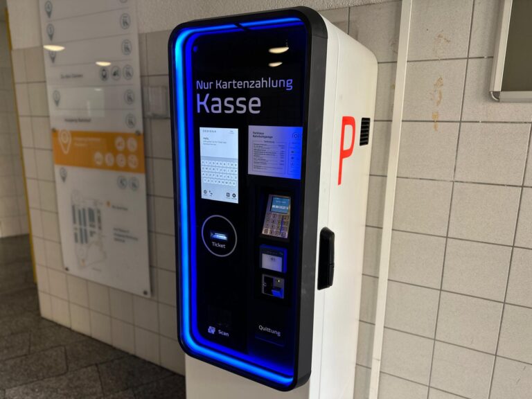 Bargeldloser OPG-Kassenautomat. / Foto: Pohlmann