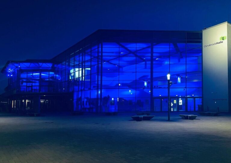 OsnabrückHalle in Blau / Foto: Privat