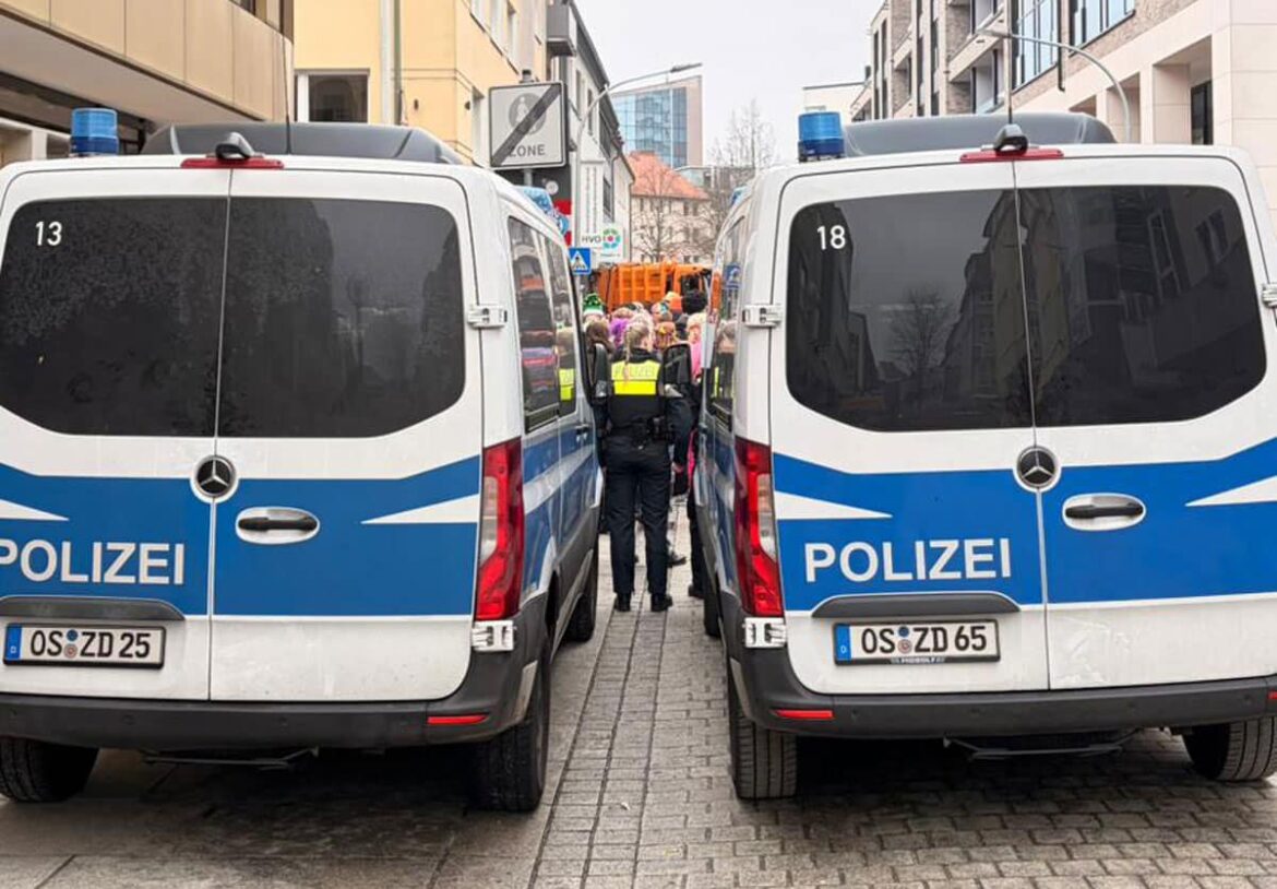 Polizei begleitet den Ossensamstag