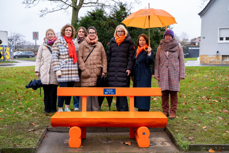 Orange Bank eingeweiht. / Foto: ZONTA in Schinkel