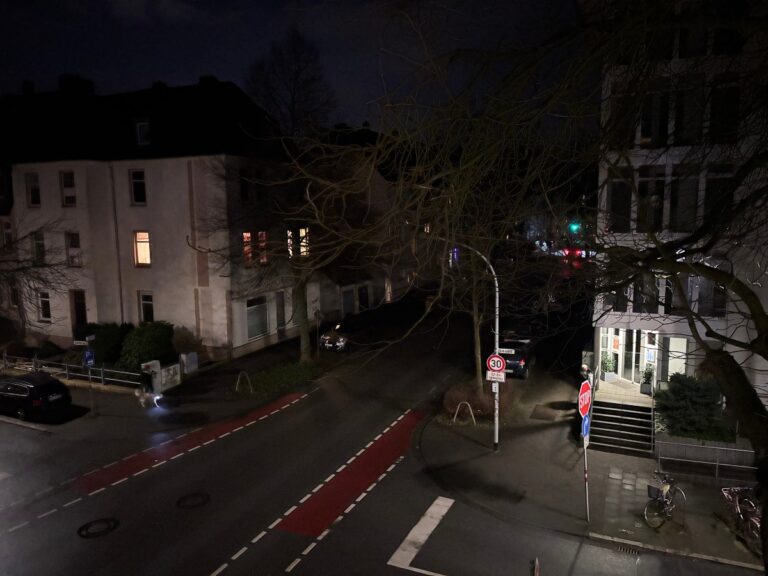 Kein Licht in der Parkstraße. / Foto: Guss