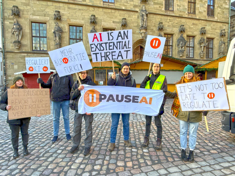 Pause-AI Demonstration i Osnabrück