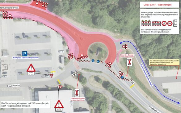 Ortsdurchfahrt Hasbergen - Bauabschnitt 5.1