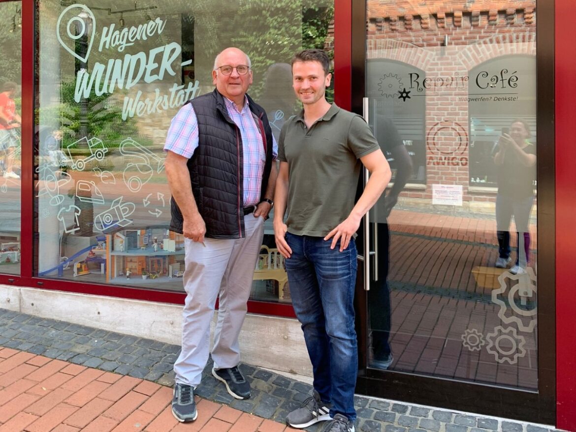 F.-J. Spreckelmeyer und J. Pohlmann. / Foto: Anja Hotfilter