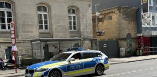 Polizei in der Johannisstraße Osnabrück