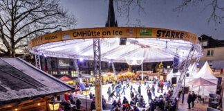 Ab 14. November lockt die Eisbahn von GMHütte on Ice. / Foto: Fritz Schwarzenberger