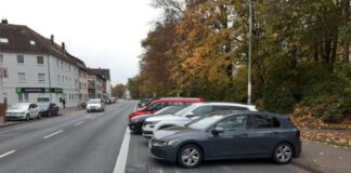 Umweltspur Buersche Straße / Foto: Radentscheid Osnabrück