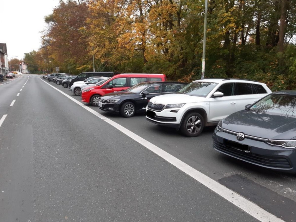 Umweltspur Buersche Straße / Foto: Radentscheid Osnabrück