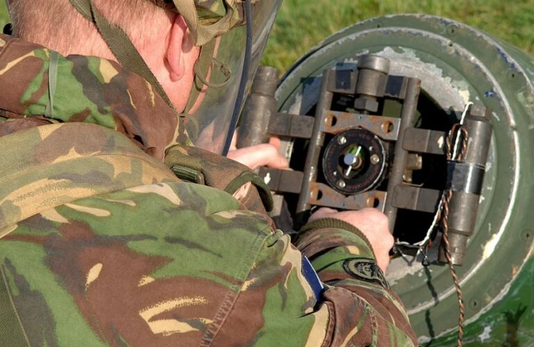 Raketenklemme, Foto: SAC Phil Major RAF/MOD, Lizenz: OGL v1.0