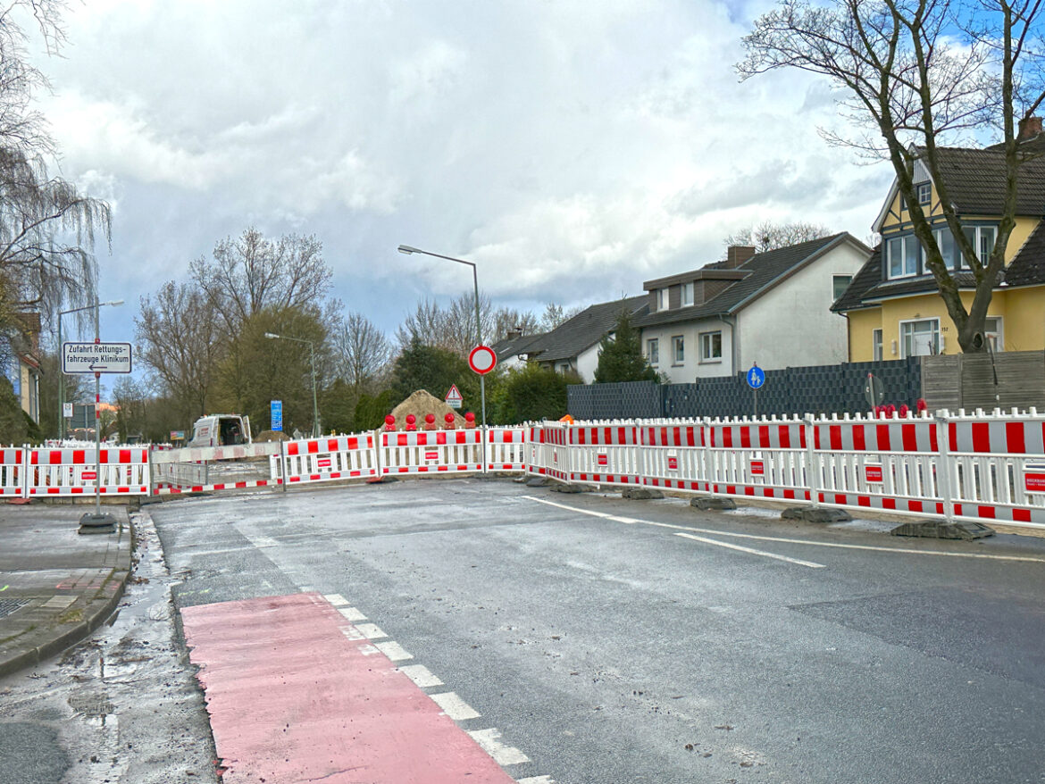 Baustelle Rheiner Landstraße