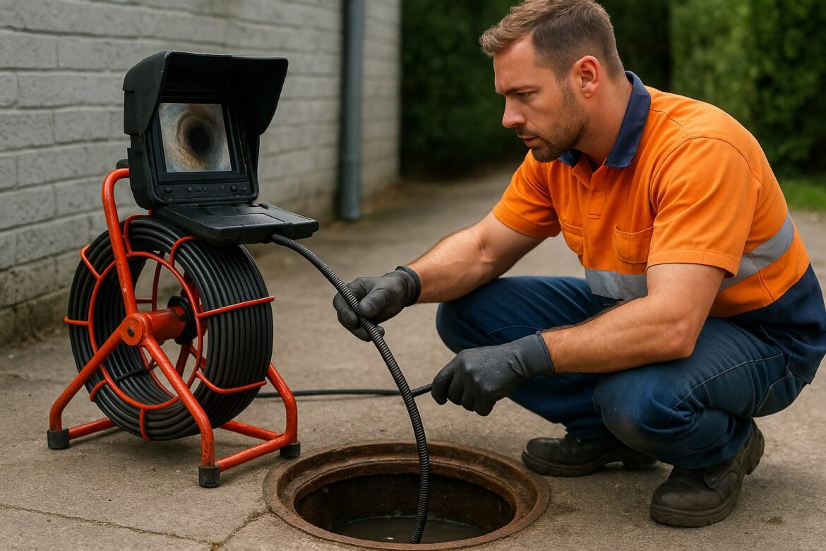 Rohrreinigung mit Kamera-Inspektion