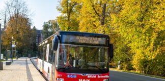 Schnellbus des Regionalverkehr Münsterland (RVM)
