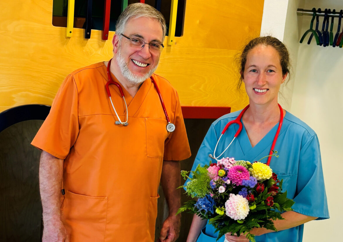 Sandra Nordhorn übernimmt die Leitung des Kinder-MVZ Georgsmarienhütte von Dr. Thomas Hacker, der im kommenden Jahr in den Ruhestand geht. / Foto: CKO