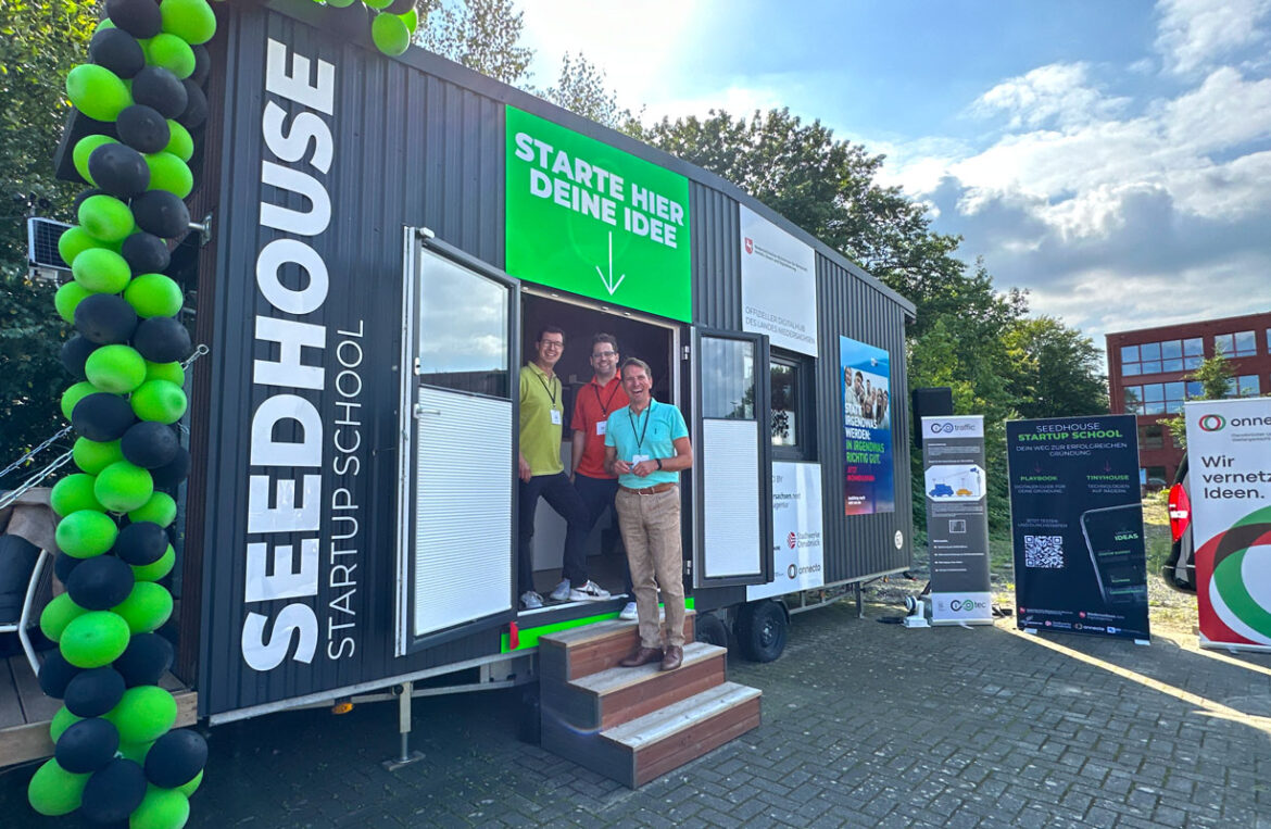TinyHouse der 'Seedhouse Startup School` in Osnabrück