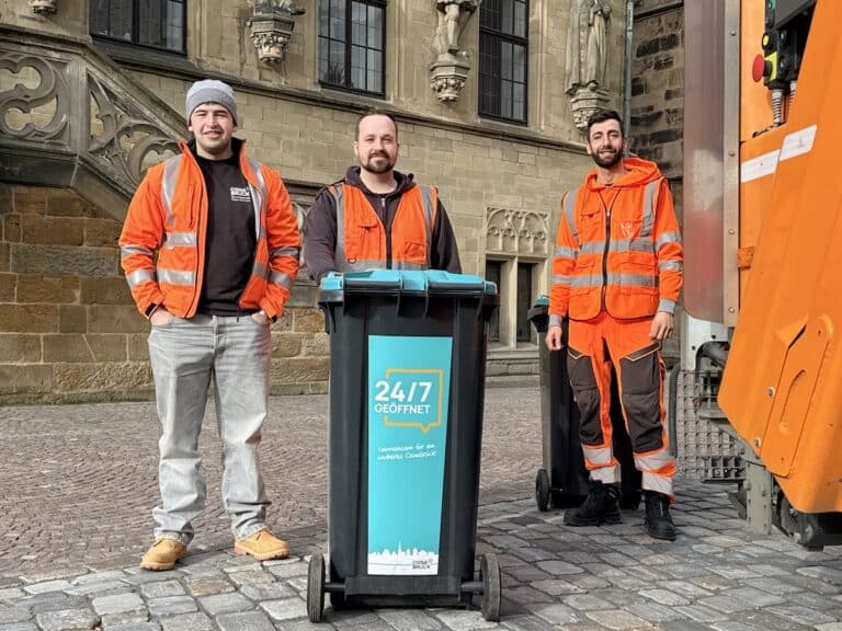 Die Profis vom OSB: El Hadi Belhalhali, Justin Bernstein, Timur Tekbas in Osnabrück (Gesamtstadt)