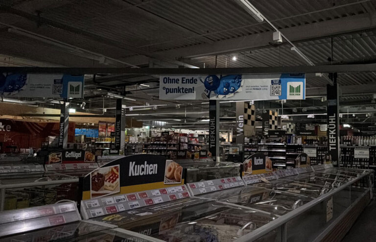 Stromausfall in Verbrauchermarkt Osnabrück, Nahne
